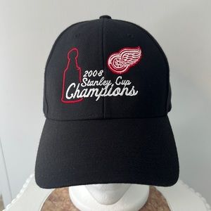 Detroit Red Wings 2008 Stanley Cup Champions Cap/Hat